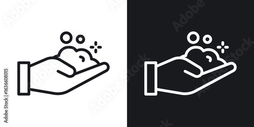 Foam icon vector pictogram. UI. EPS10. - Vector