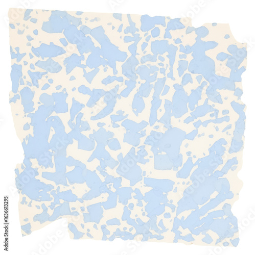 PNG Blue terrazzo ripped paper backgrounds map