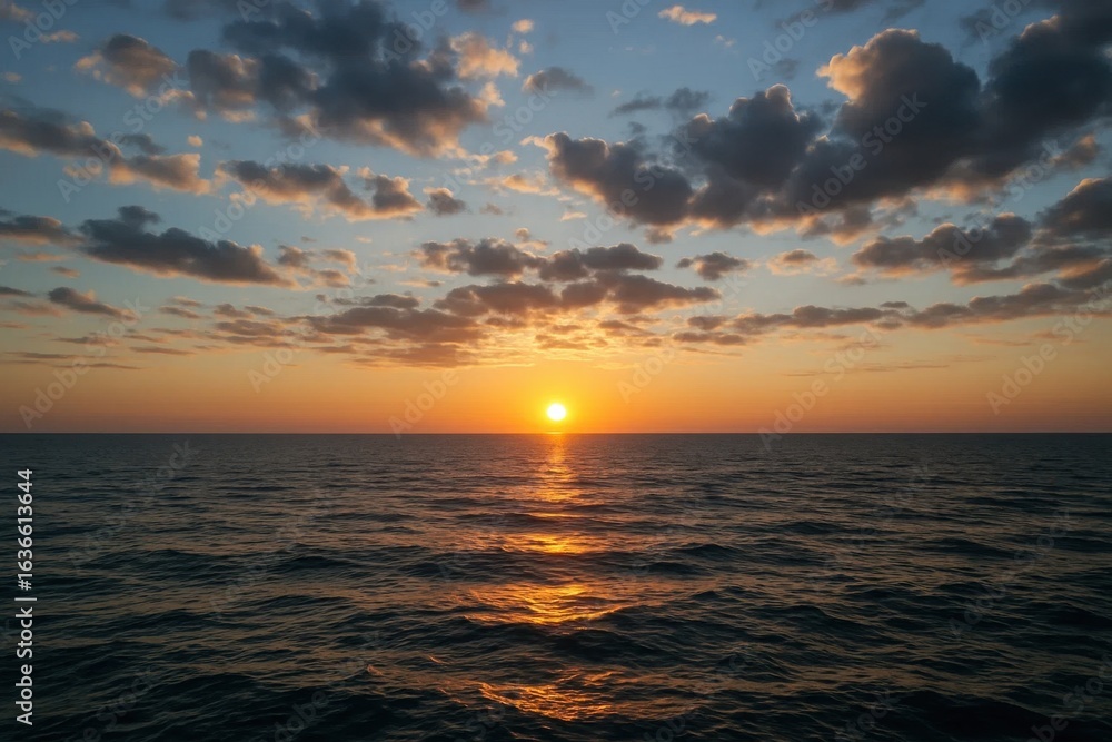 Obraz premium A Symphony of Nature's Palette at Dusk