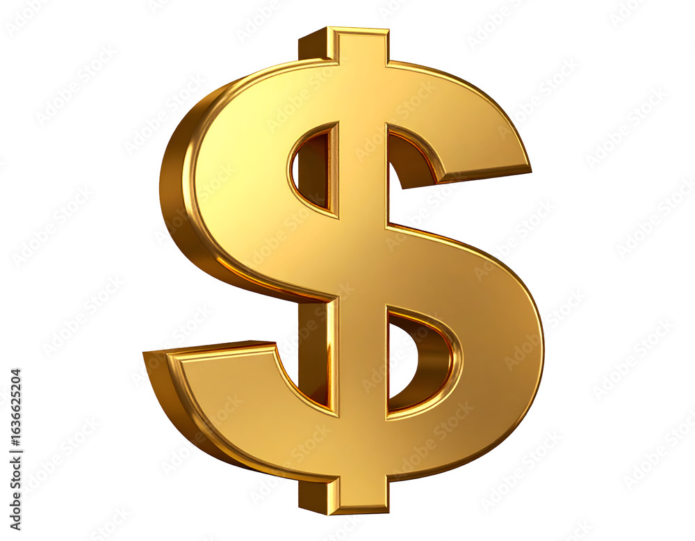 Dollar sign PNG – High-resolution gold dollar sign with metallic reflections, isolated PNG Dollar sign PNG – High-resolution gold dollar sign with metallic reflections, isolated PNG