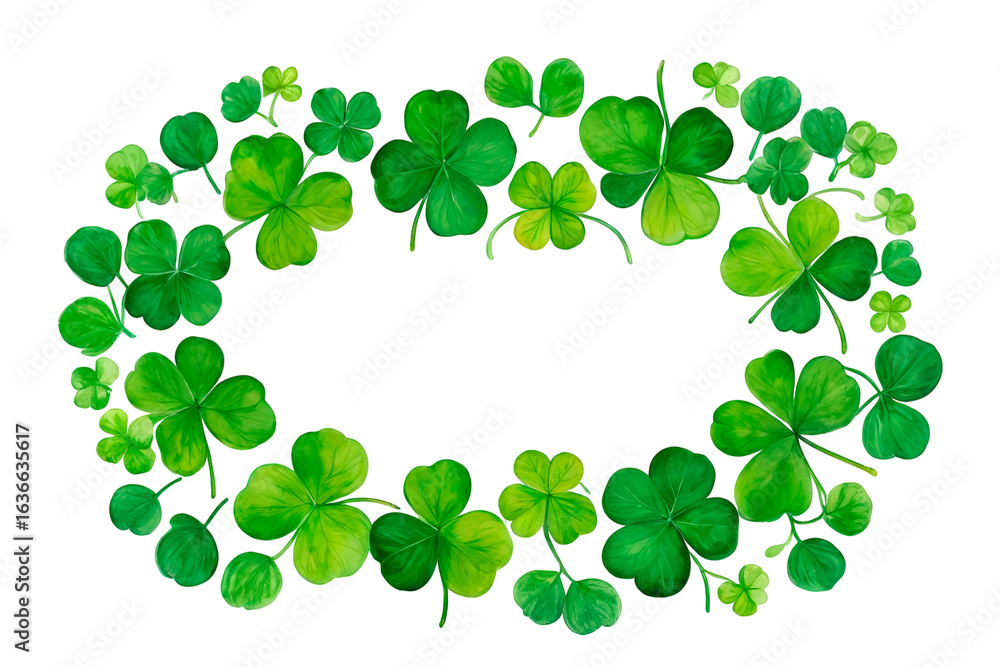 Naklejka premium st patricks day background