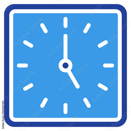 Time Clock  Icon Element For Design
