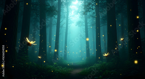 stage with spotlight