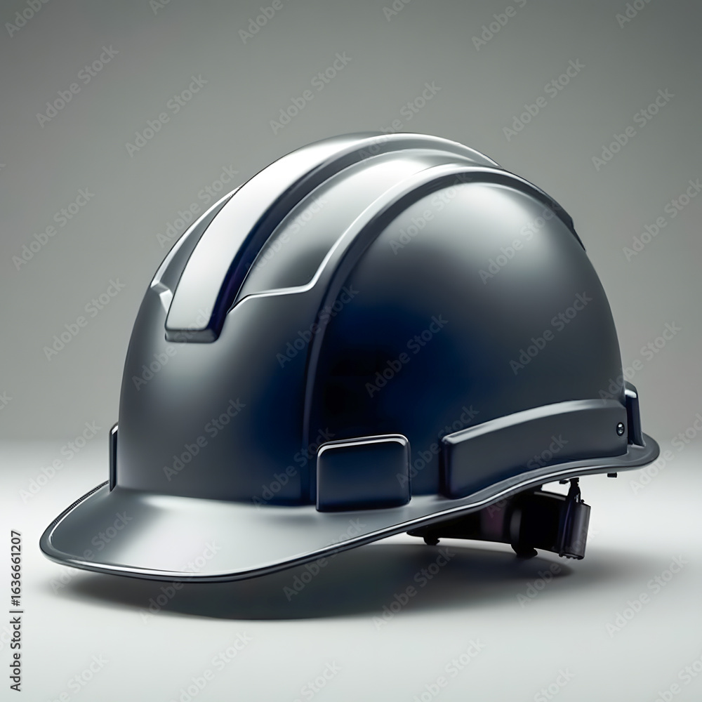 Fototapeta premium Hard Hat Designed for Construction Safety and Protection in Various Work Environments for Builders and Contractors