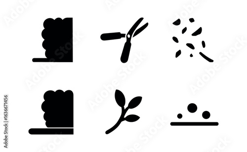 Hedge Trimming Icons