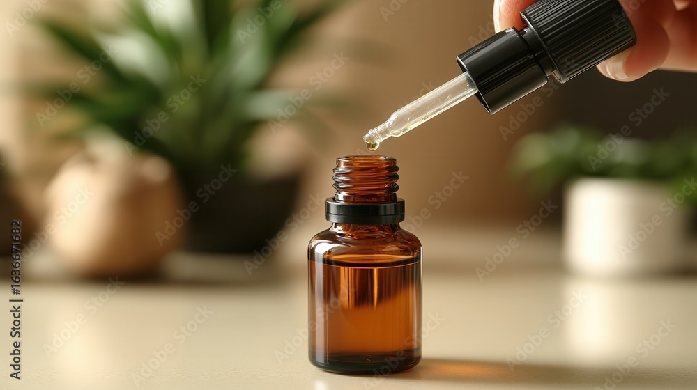 © borispain69 - Skincare Serum Application Hands Close-up © borispain69 - Skincare Serum Application Hands Close-up