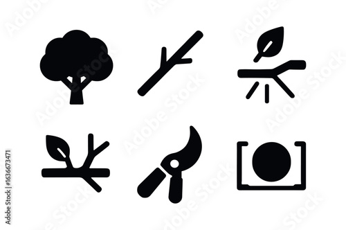Tree Pruning Icons