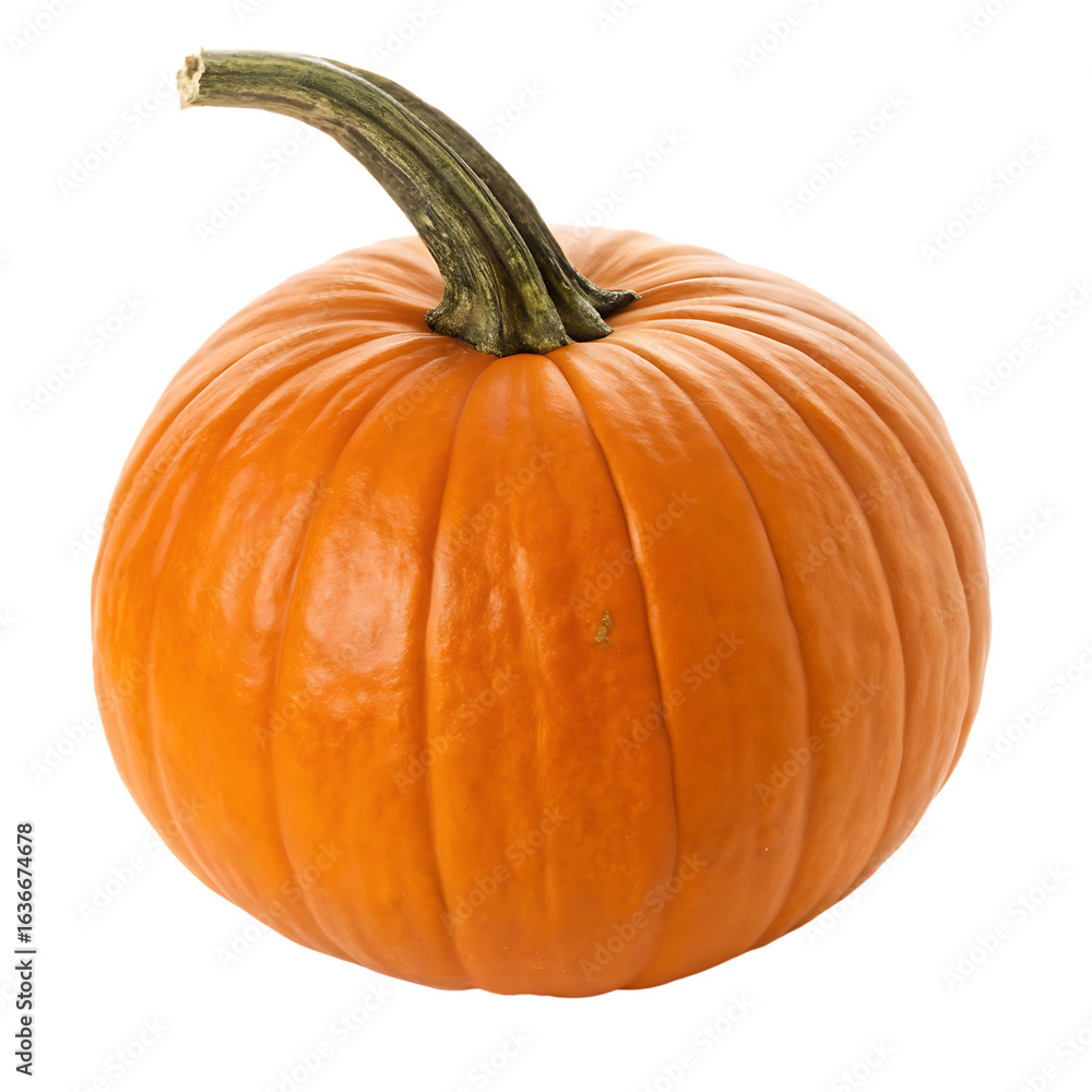 Obraz premium Pumpkin isolated on a transparent background 