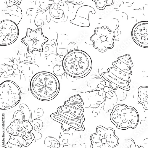christmas, flower, pattern, floral, seamless, vector, decoration, illustration, wallpaper, ornament, vintage, design, rose, nature, art, texture, leaf, flowers, pink, summer, plant, card, element, dec