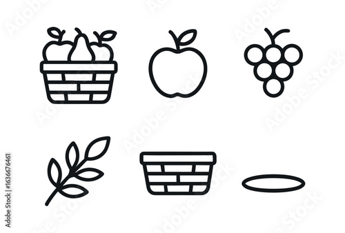 Minimal Harvest Icons