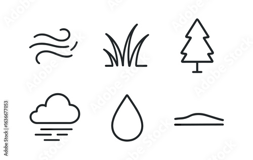 Forest Fog Icons
