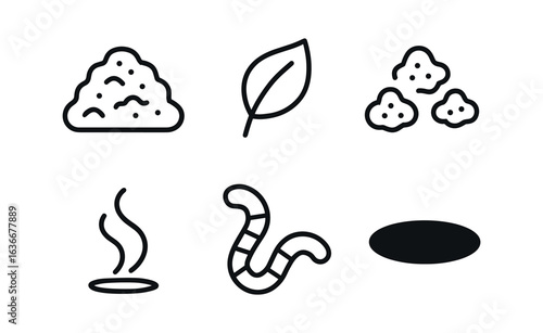 Compost Icon Set
