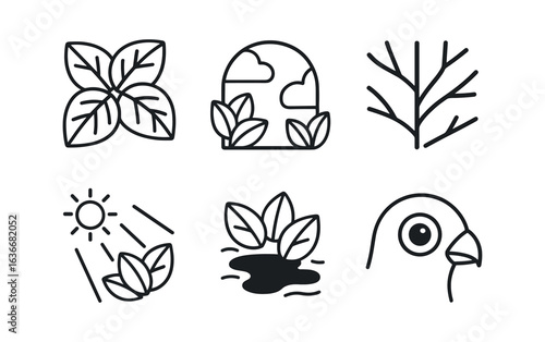 Lush Jungle Icons