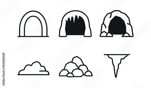 Cave Entrance Icons