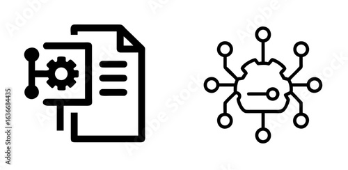 Machine Learning Artificial Intelligence Technology Icon
