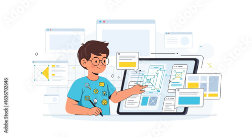Conceptualizing Mobile Application User Interface with Developer Interface Concept