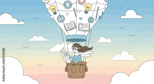 Creative Adventures: A Journey Of Discovery And Imagination In The Sky