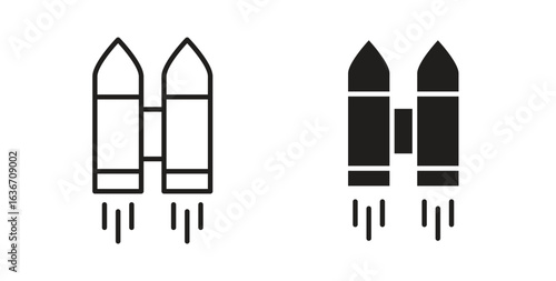 Jetpack icon symbol, sign, logo or emblems. silhouette. EPS 10.