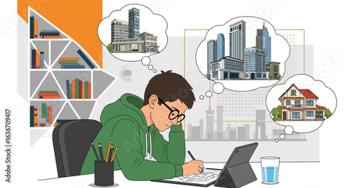 Dreaming Of Designs An Architect In The Making Conceptualizing Future Structures