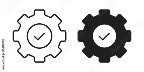 Execution icon symbol, sign, logo or emblems. silhouette. EPS 10.