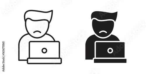 Burnout icon symbol, sign, logo or emblems. silhouette. EPS 10.