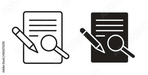 Defining icon symbol, sign, logo or emblems. silhouette. EPS 10.