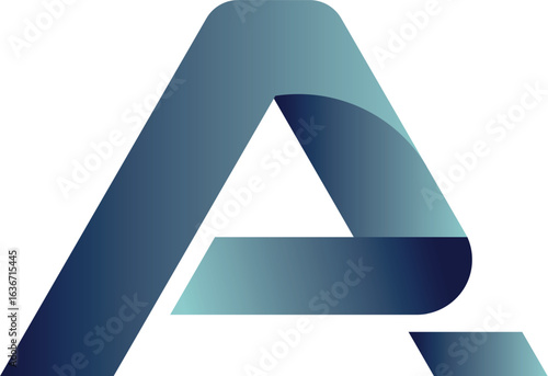 Geometric A Logo Design Style