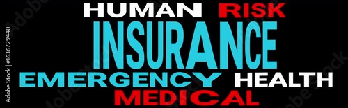 Wallpaper Mural Modern kinetic typography showing the tag word "Insurance" with clean animation, great for business presentations, financial ads, and corporate branding. Torontodigital.ca