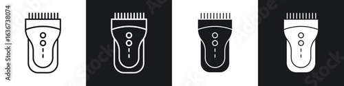 Trimmer icon vector - Sign or Symbol collection