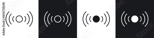 Sensor icon vector - Sign or Symbol collection