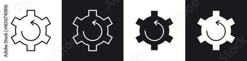 Recovery icon vector - Sign or Symbol collection