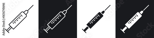 Needle icon vector - Sign or Symbol collection