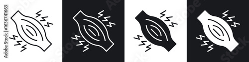 Myalgia icon vector - Sign or Symbol collection