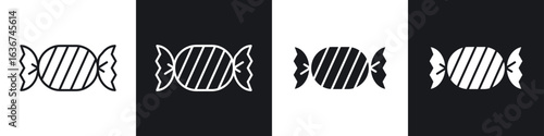 Candy icon vector - Sign or Symbol collection