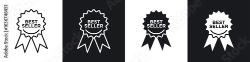 Best seller icon vector - Sign or Symbol collection