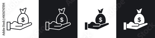 loan icon vector - Sign or Symbol collection