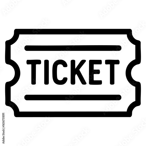 ticket icon