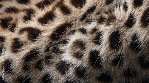 Animal fur texture pattern close up