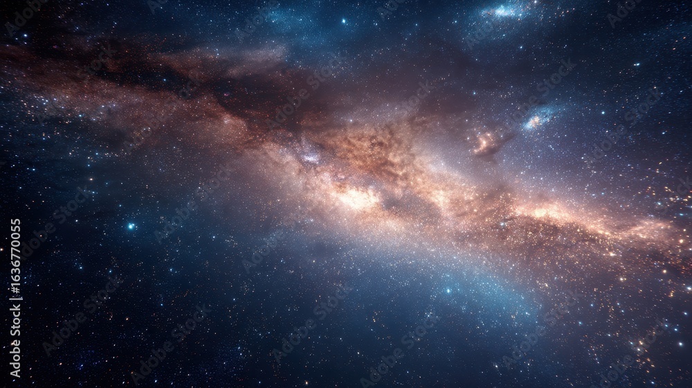 Fototapeta premium galaxy in space