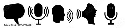 Visual Representation of Communication Processes Involving Speech and Audio Technologies
