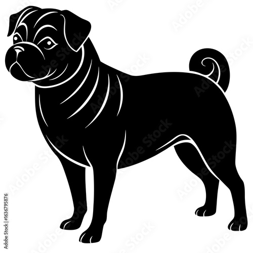 dog vector illustration
