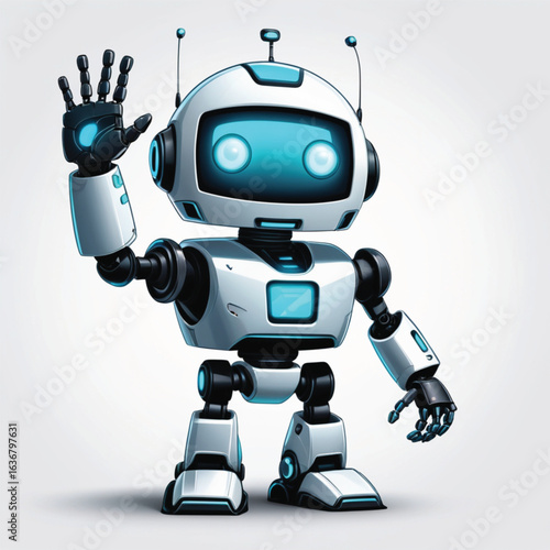 blue screen robot android
