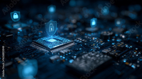 High Tech Digital Fortress Innovation
