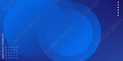 Blue abstract background. Dynamic shapes composition. Eps10 vectorllustration
