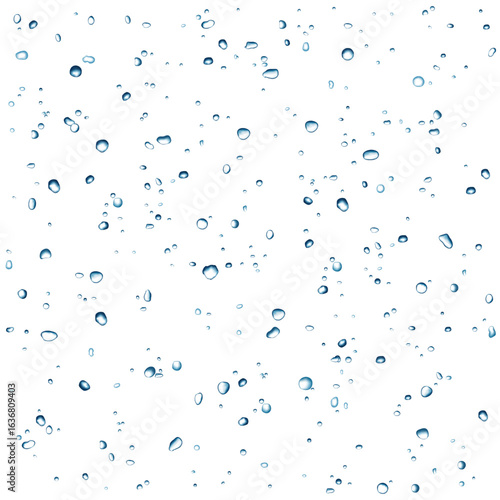 Realistic ice particles splash.