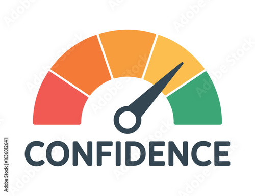 Confidence Level Gauge for Self-Assurance Assessment and Business Decision-Making Indicator