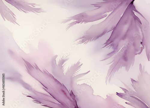 romantic dreamy watercolor design