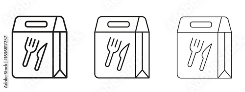 Shield with leafs icon vector Logo Design Template. Editable Stroke graphics.