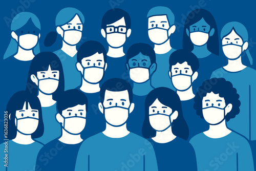 Thanks to essential workers and individuals from diverse professions who wear face masks