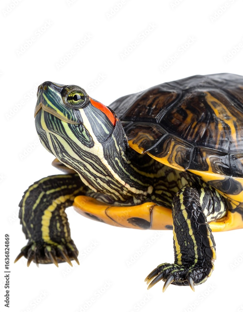 Obraz premium Close-up of colorful turtle